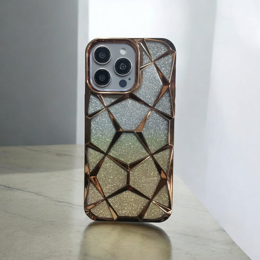 iPhone 13 Pro Max GOLDEN Diamond Glitter Case (DS-UG)