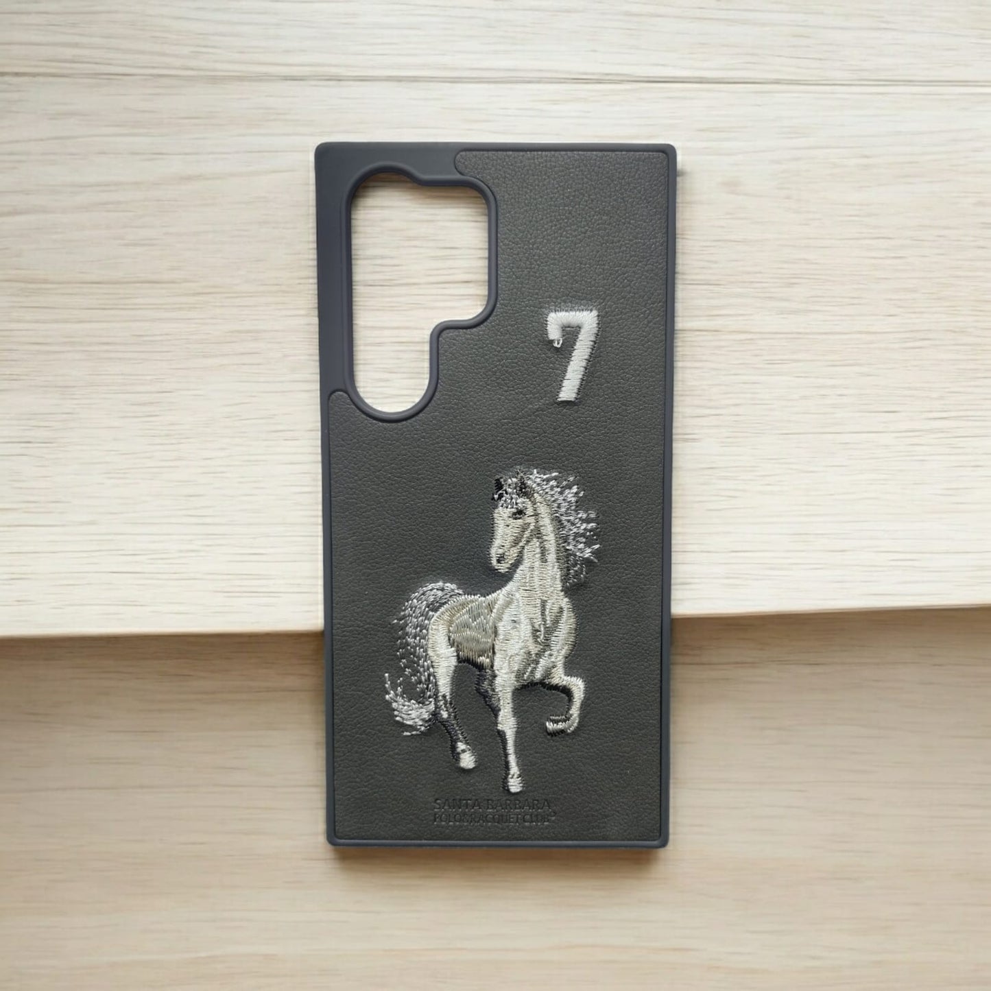 Samsung Polo S23 Ultra GREY #7 Leather Phone Case (DS-ST)