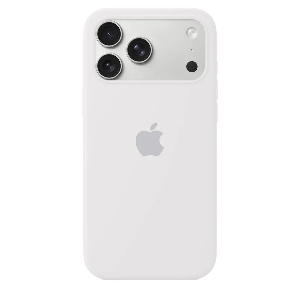 White Liquid Silicon iPhone Back Covers (No. #44)