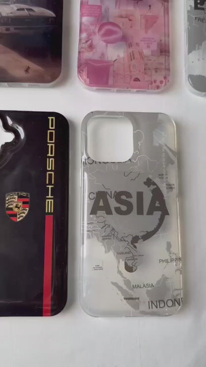 IMD Printed Racing Style iPhone Back Cover | Glossy Finish | Premium Designs