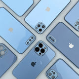 SIERRA BLUE SHINY GLASS CASE