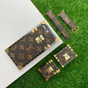 LV Leather clutch case