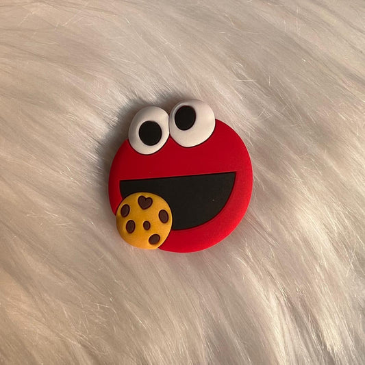 Red cookie monster