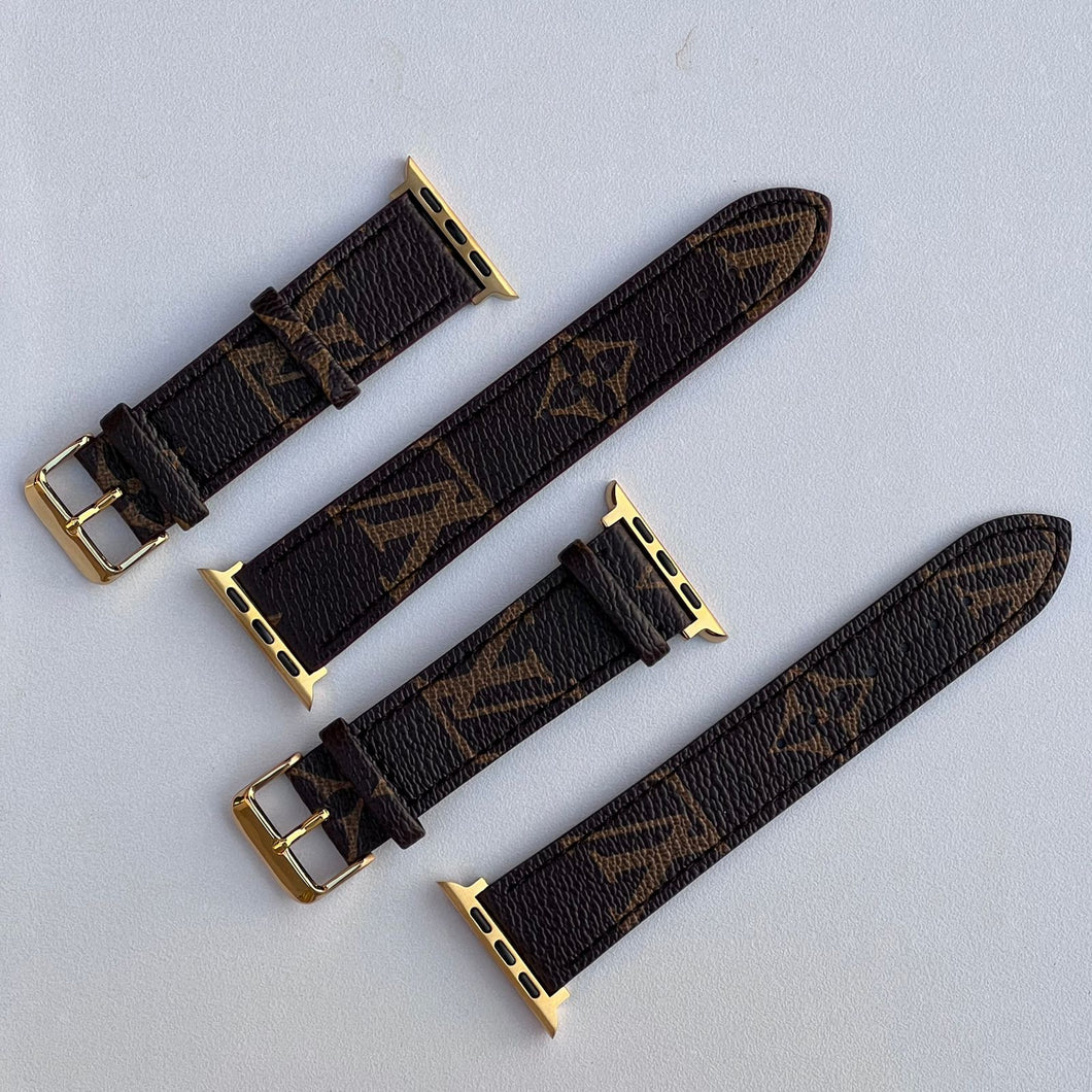 LV watch strap: